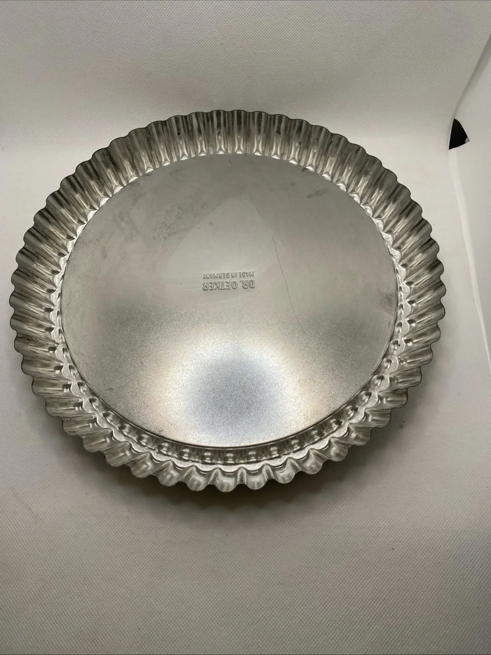 German Dr Oetker Fluted Quiche, Tart Pan - 11 inch